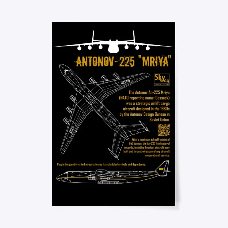 Antonov An-225 Mriya (WhiteYellow)