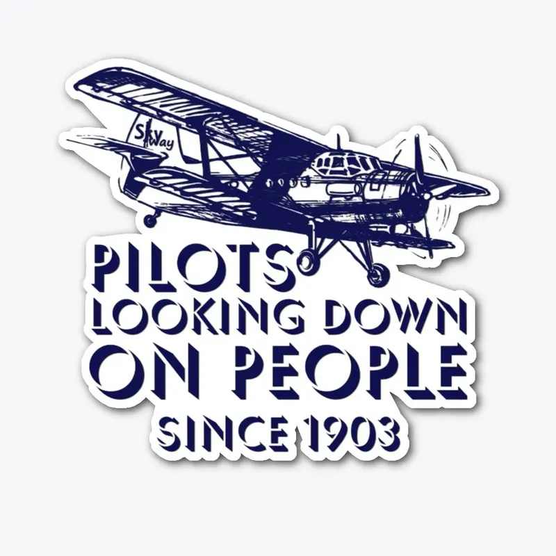 Pilots looking down since 1903 (An-2)